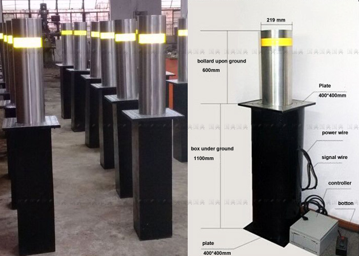 Hydraulic Rising Bollards Hydraulic Rising Bollards