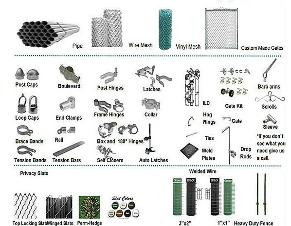 Chain Link Fence Accessories Chain Link Fence Accessories