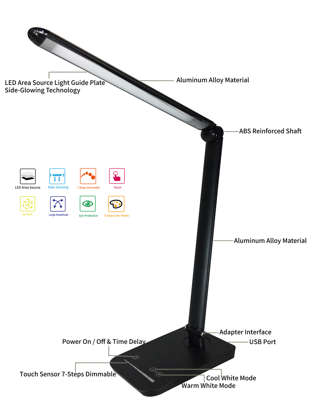 Lámpara de escritorio Eye Care Eye Caring Desk Lamp