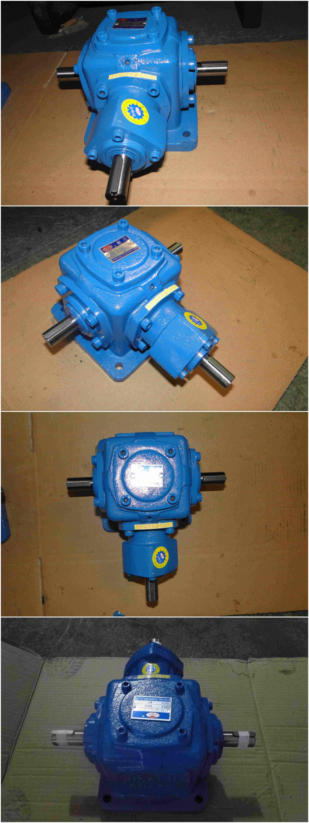 Caja de engranajes cónicos espirales de alto torque 132N.m Hydraulic Motor High Torque 132N.m Spiral Bevel Gearbox