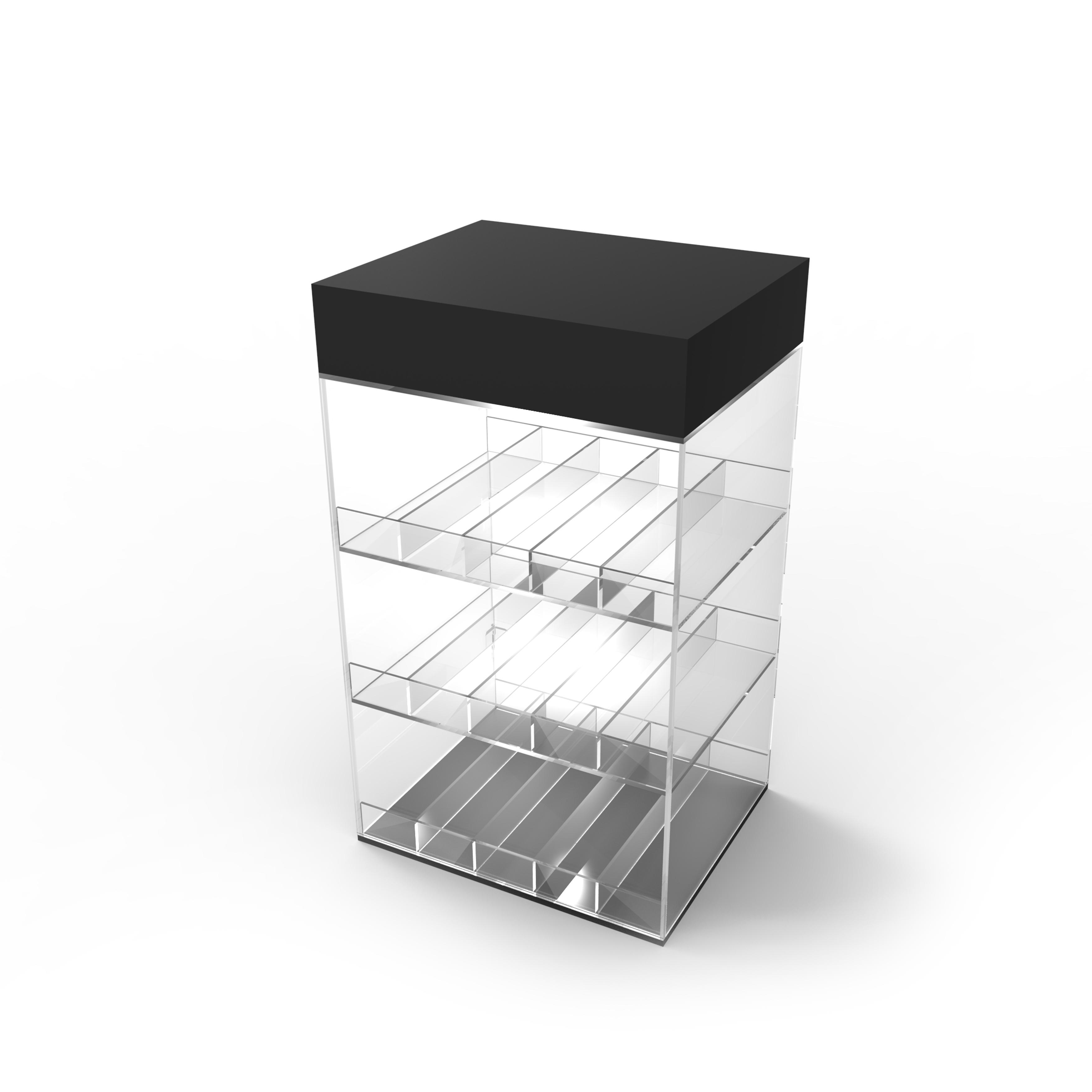 Acrylic Vape Pens Display Case With LED Acrylic Vape Pens Display Case With LED